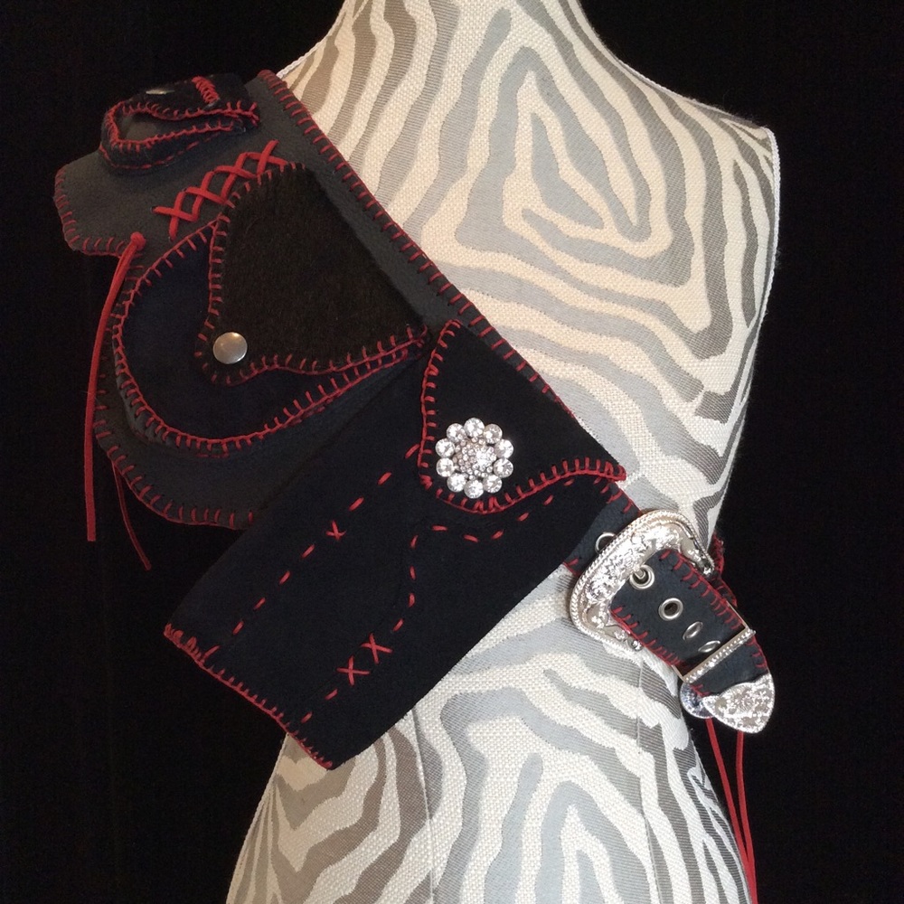 Shoulder bag hipster belt.